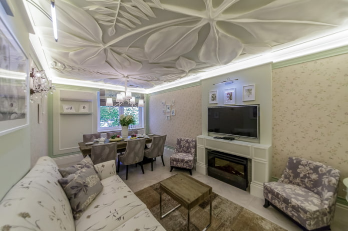 stucco ceiling decor