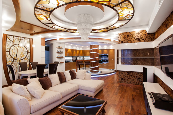 Multi-level ceiling