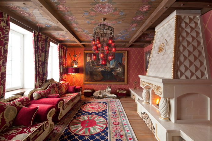 painting on the ceiling