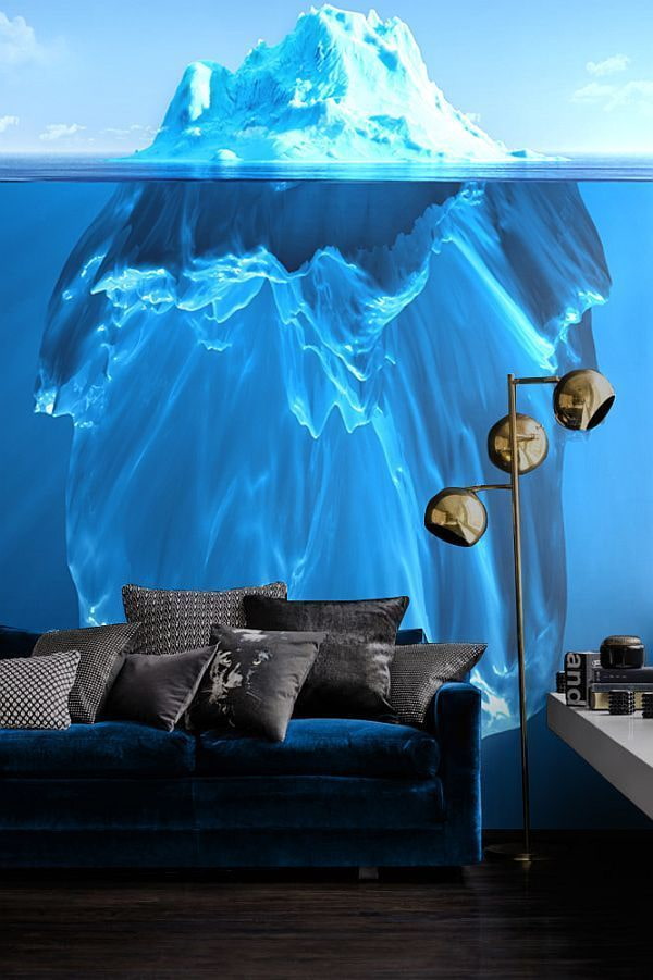 photo wallpaper in a modern style