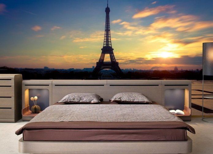 sunset in Paris