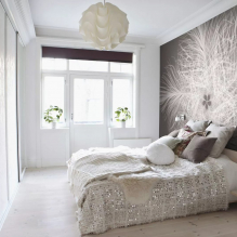 Photo wallpaper for the bedroom - a selection of ideas in the interior-7
