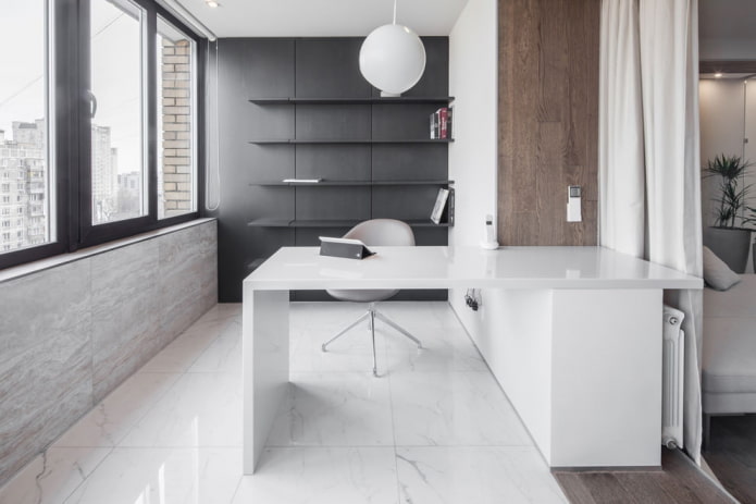 office in an apartment