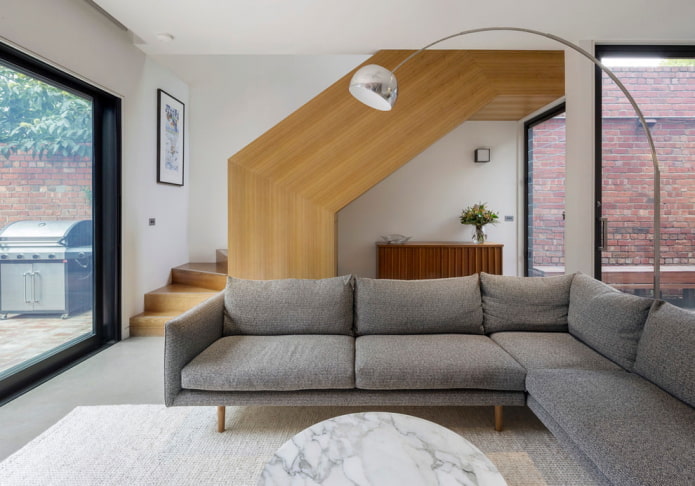 wooden staircase