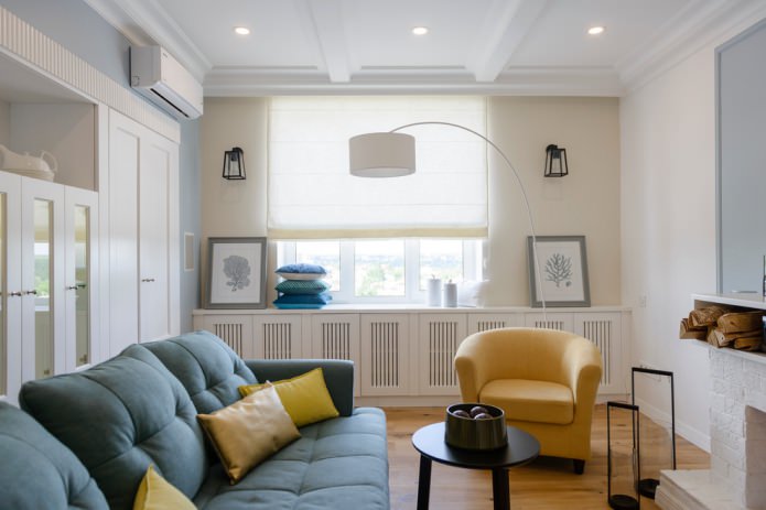 wooden structure for disguising radiators