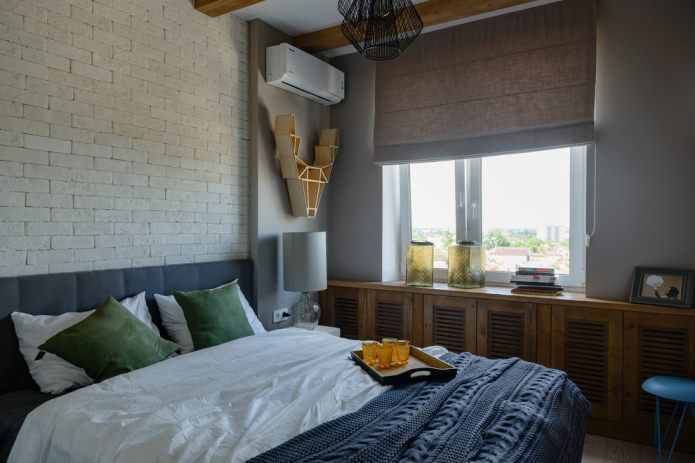 radiators in the closet in the bedroom