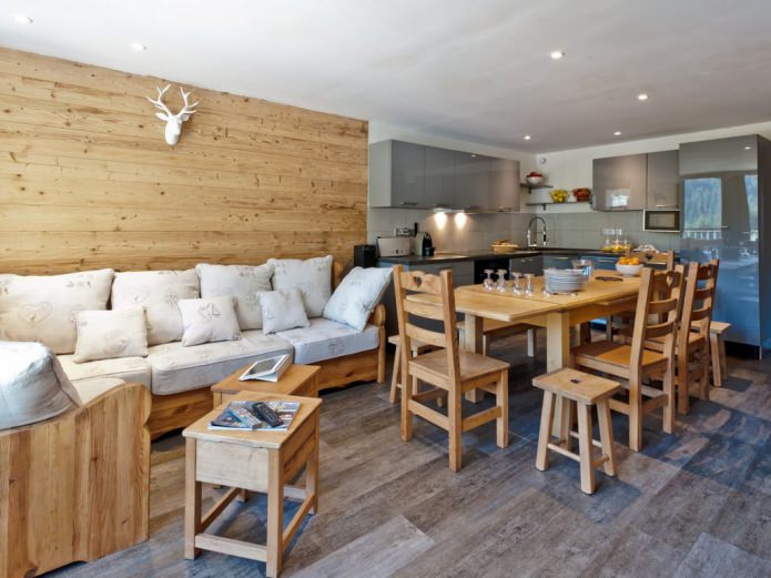 kitchen-living room