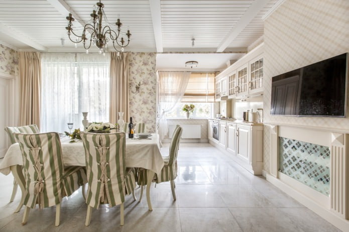 kitchen in the Provence style