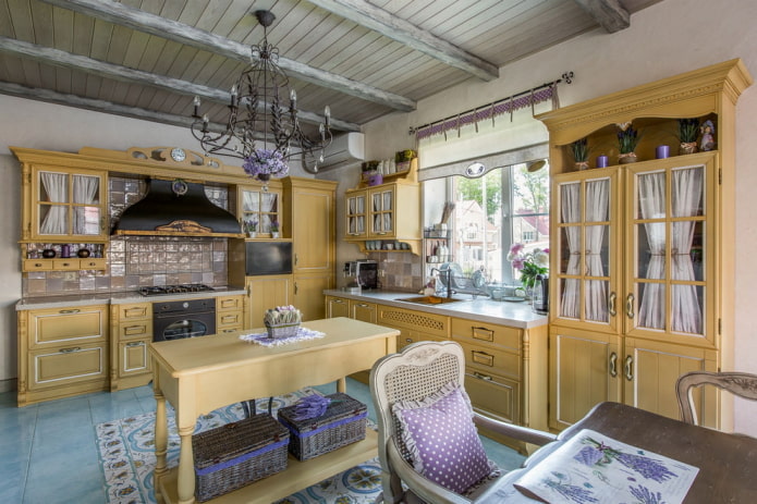 kitchen in Provence style