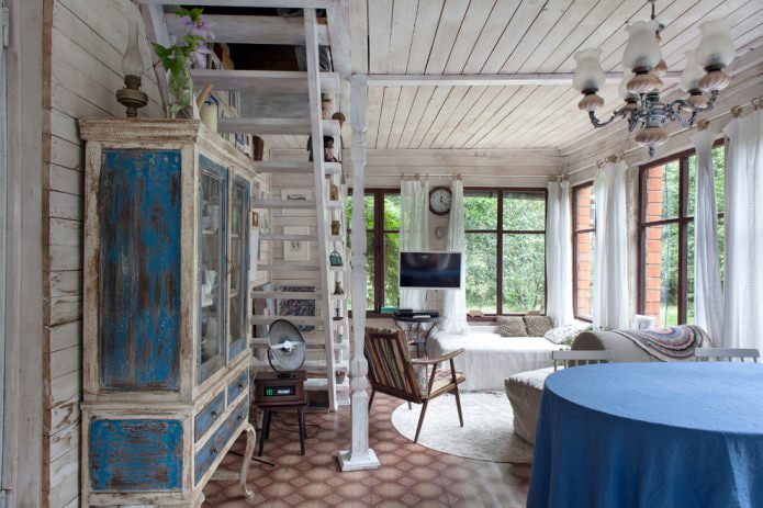 wooden house