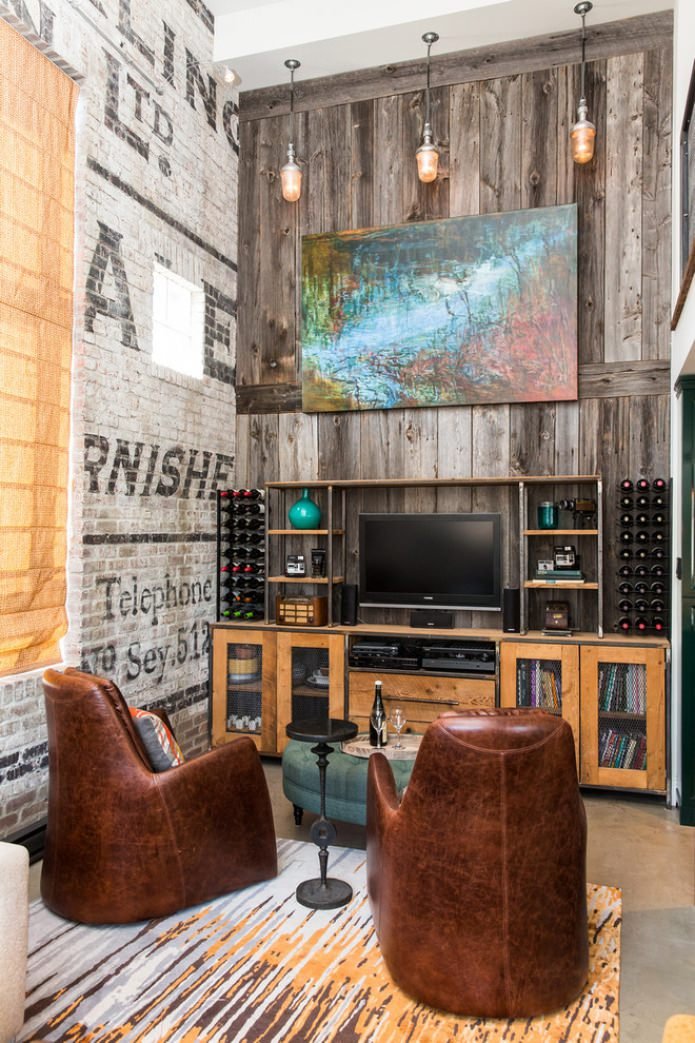 leather armchairs