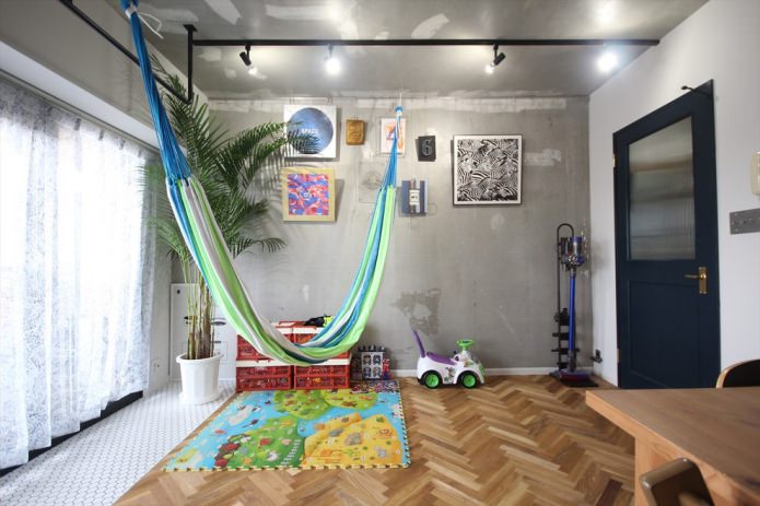 hammock in the nursery