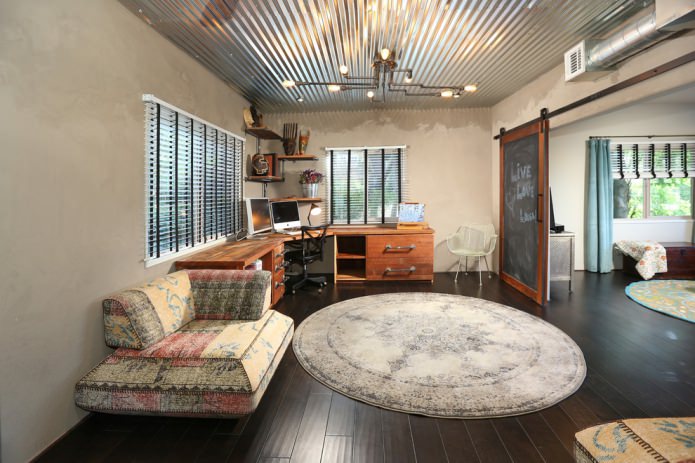 Loft in the living room
