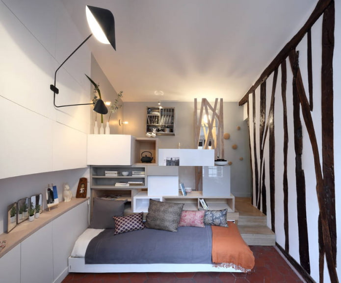 studio apartment interior