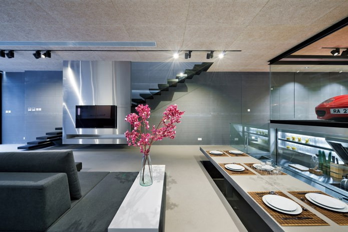 High-tech style room