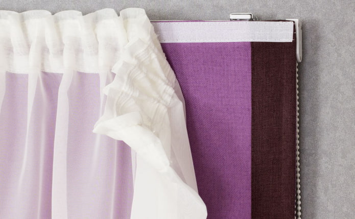 Velcro curtain