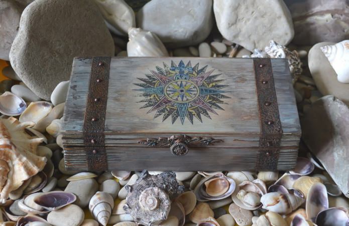 wooden box