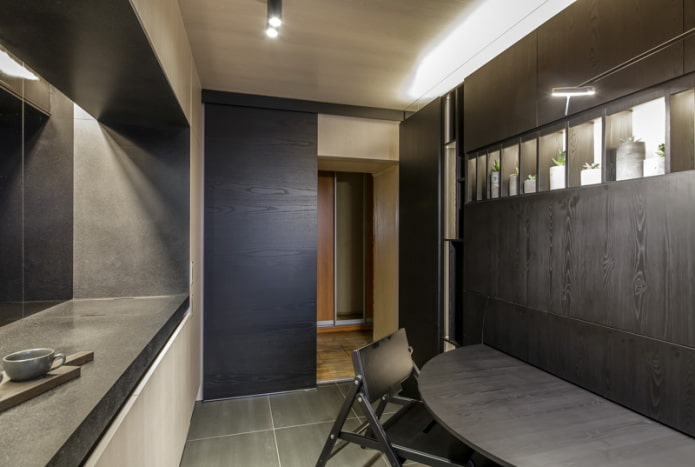 sliding door with one panel