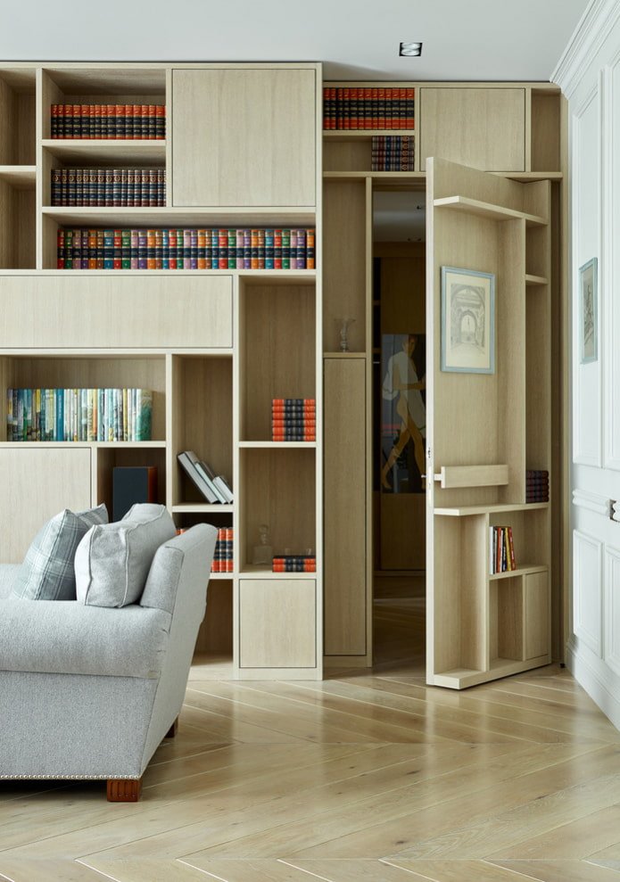 bookcase door
