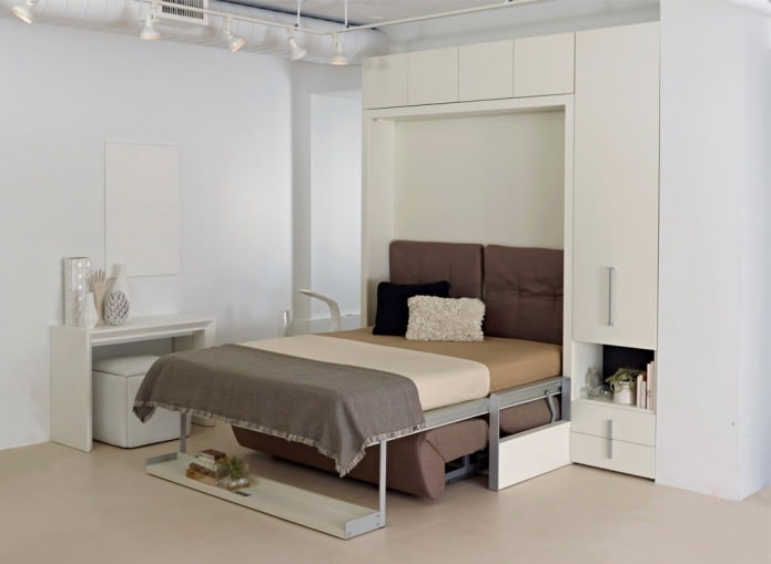 Folding sofa bed