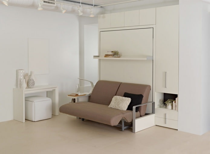 Folding sofa bed