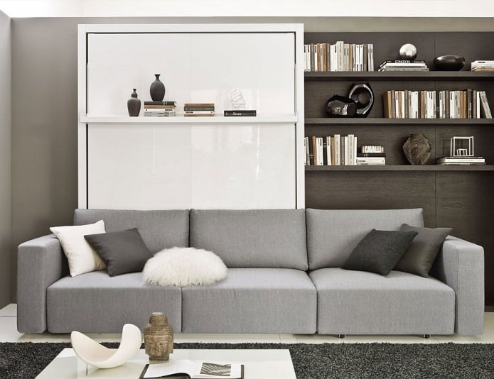 Fold-out sofa bed