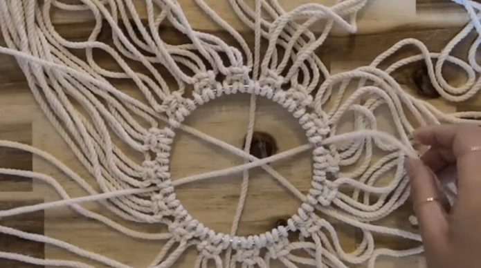 forming the center