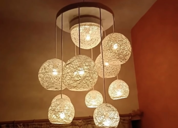 spherical lampshades
