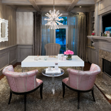 Acrylic wallpaper on the walls: finishing features, types, pasting, photos in the interior-0