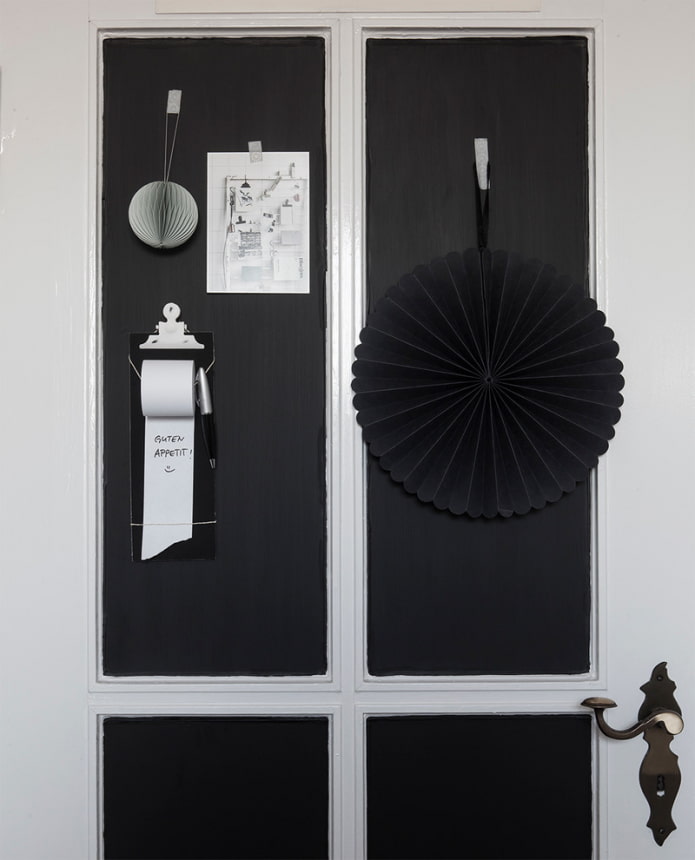 Painted door