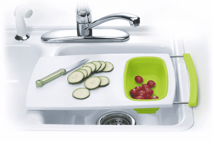 Tray over the sink