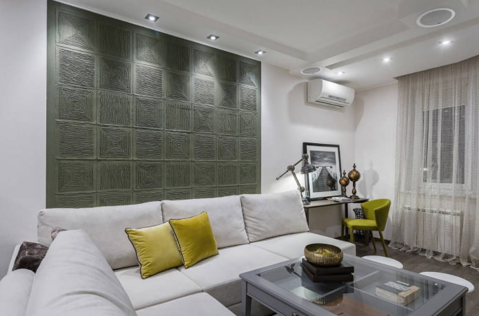 gypsum block wall