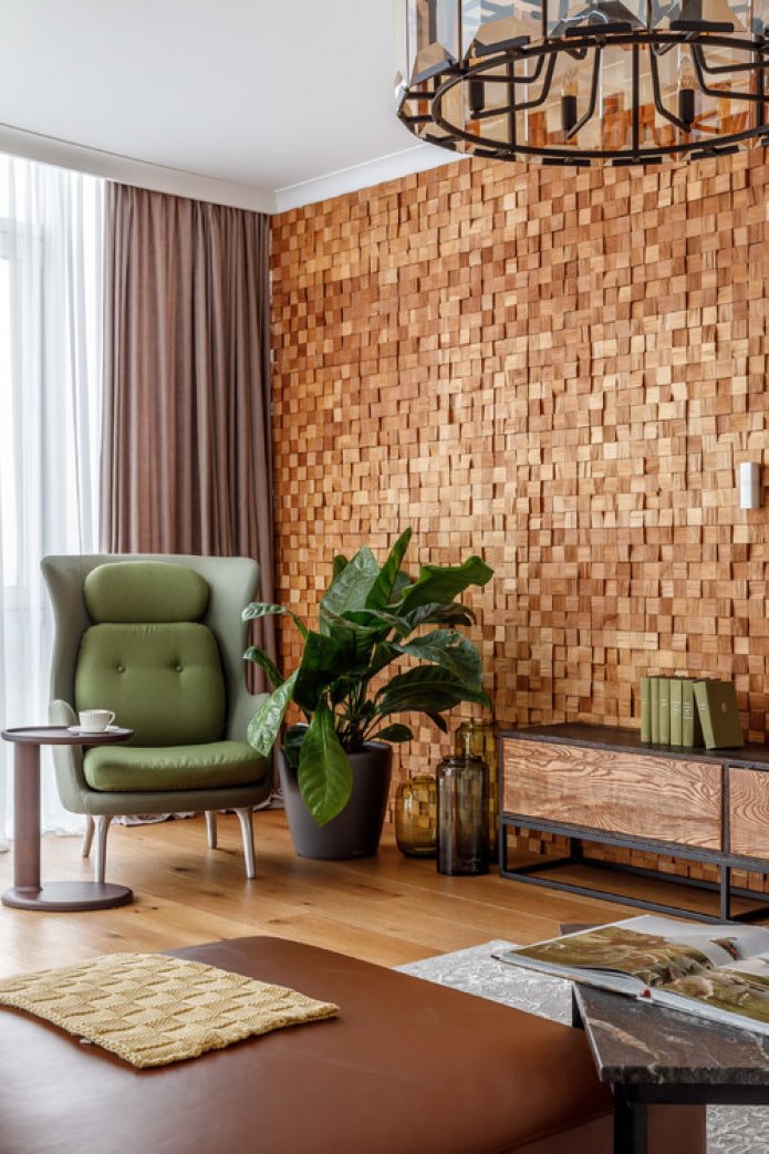 small wooden blocks for walls