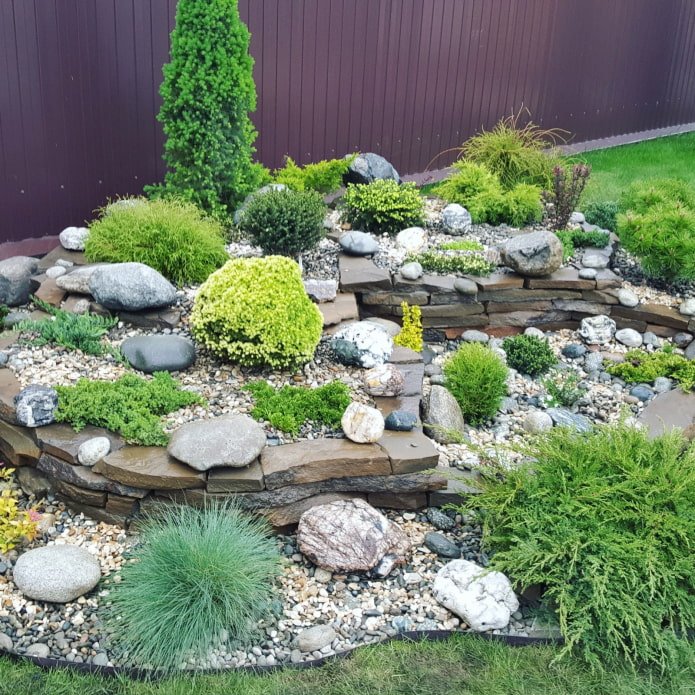 rocks for an alpine garden