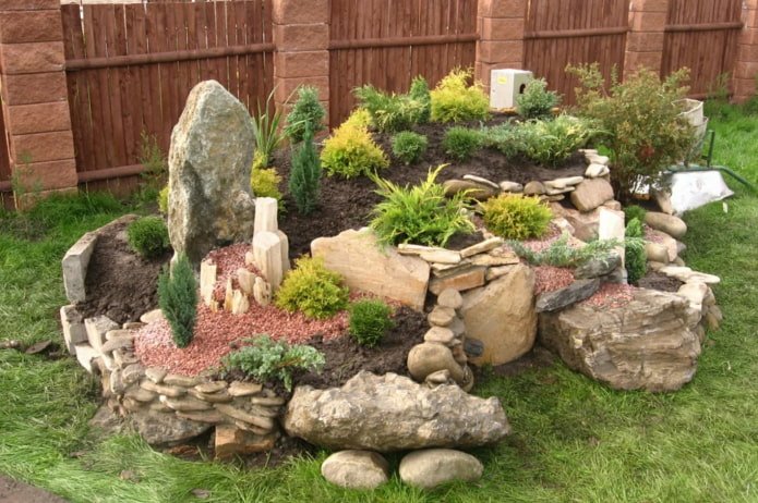 where to place an alpine garden