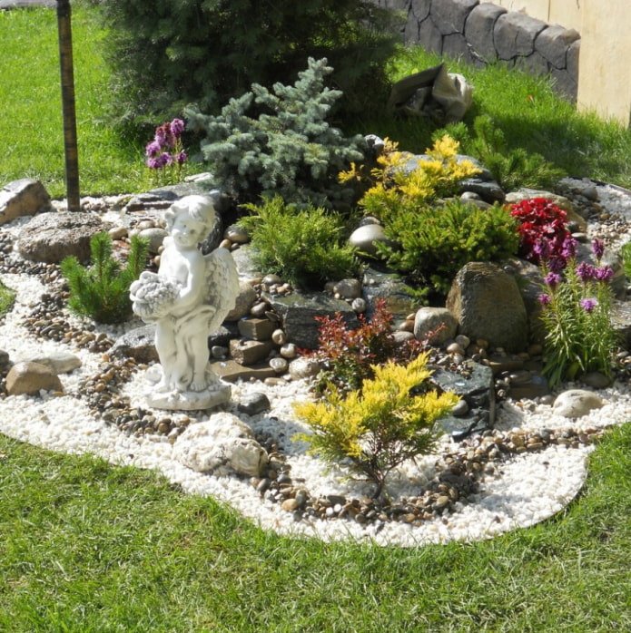 statue for an alpine slide