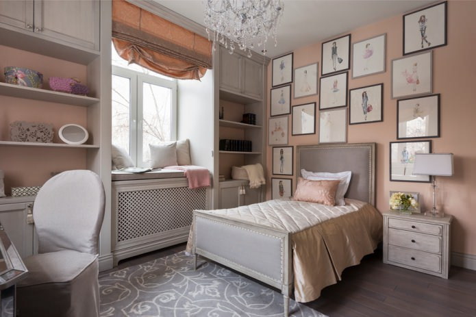 Children's room in American style
