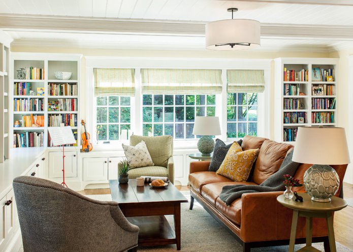 living room in American style