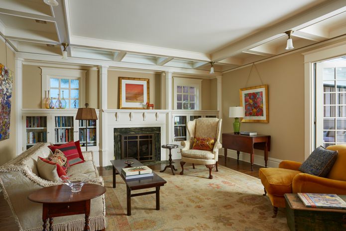 living room in American style