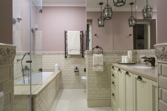 bathroom in American style