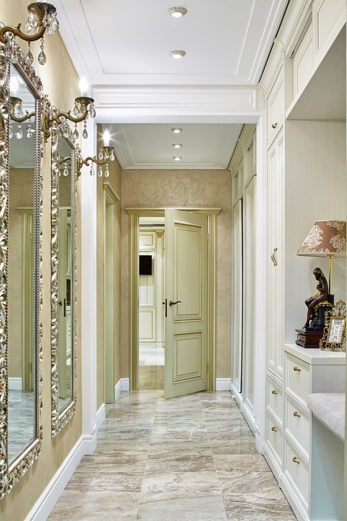 beige wooden interior door