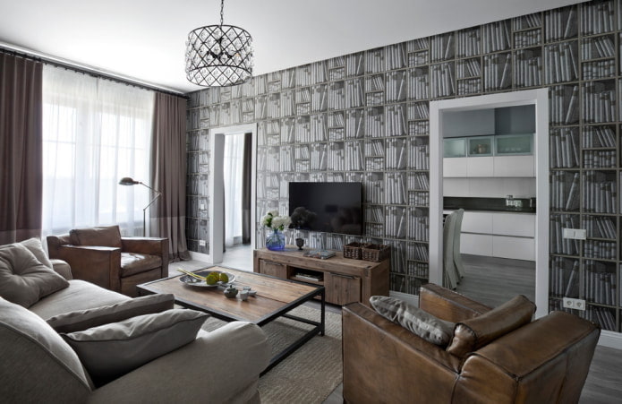 Laminated wallpaper