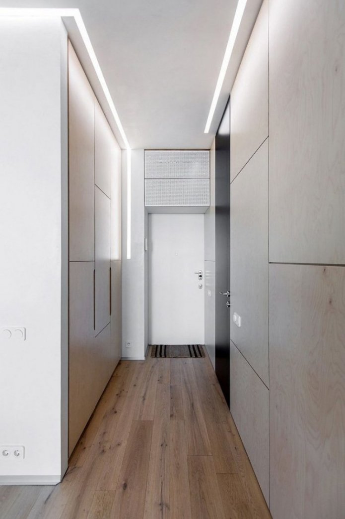 mezzanine above the door