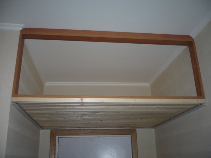 wooden mezzanine bottom