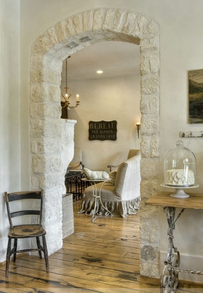 Light stone arch