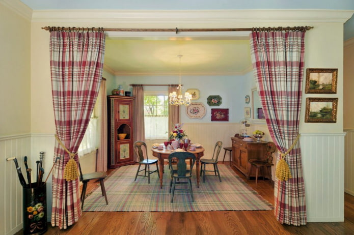 arch design in the kitchen interior