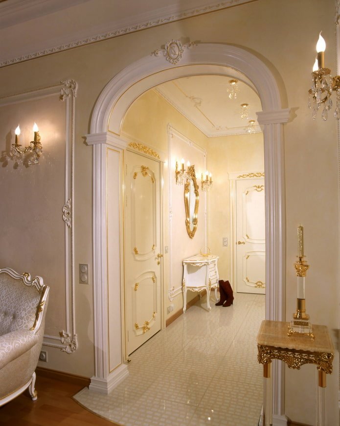 doorway in a classic style