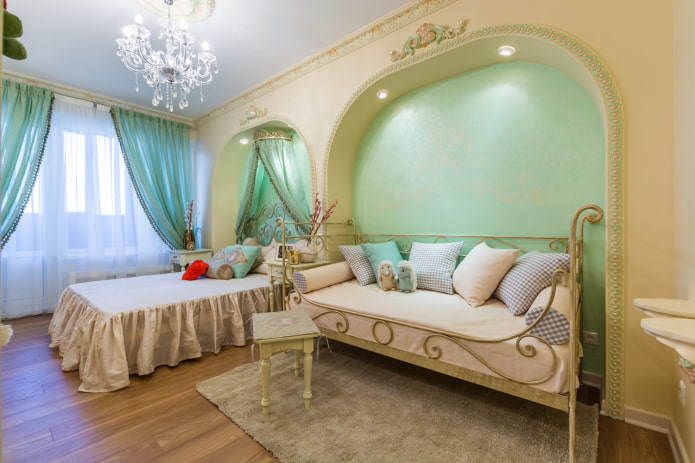 Arches-niches in the children's room