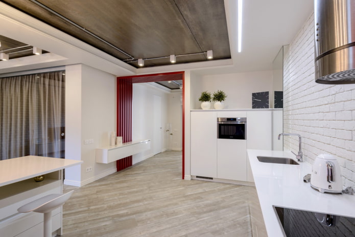 modern kitchen interior