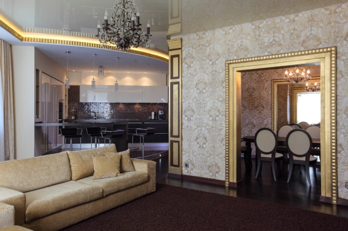 Patterned wallpaper
